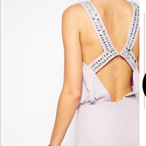 ASOS embellished back maxi dress - Picture 3 of 8